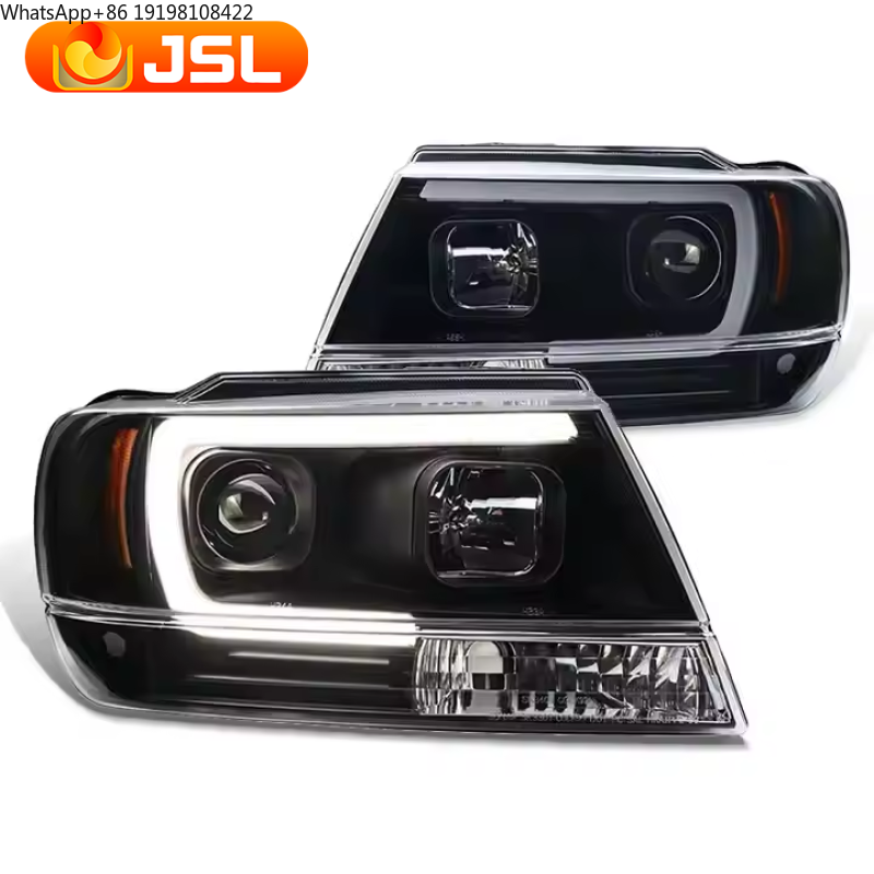 Accessories Car Near - สำหรับรถจี๊ป แกรนด์ เชอโรกี ปี 1999-2004 อุปกรณ์ตกแต่งไฟหน้ารถยนต์
