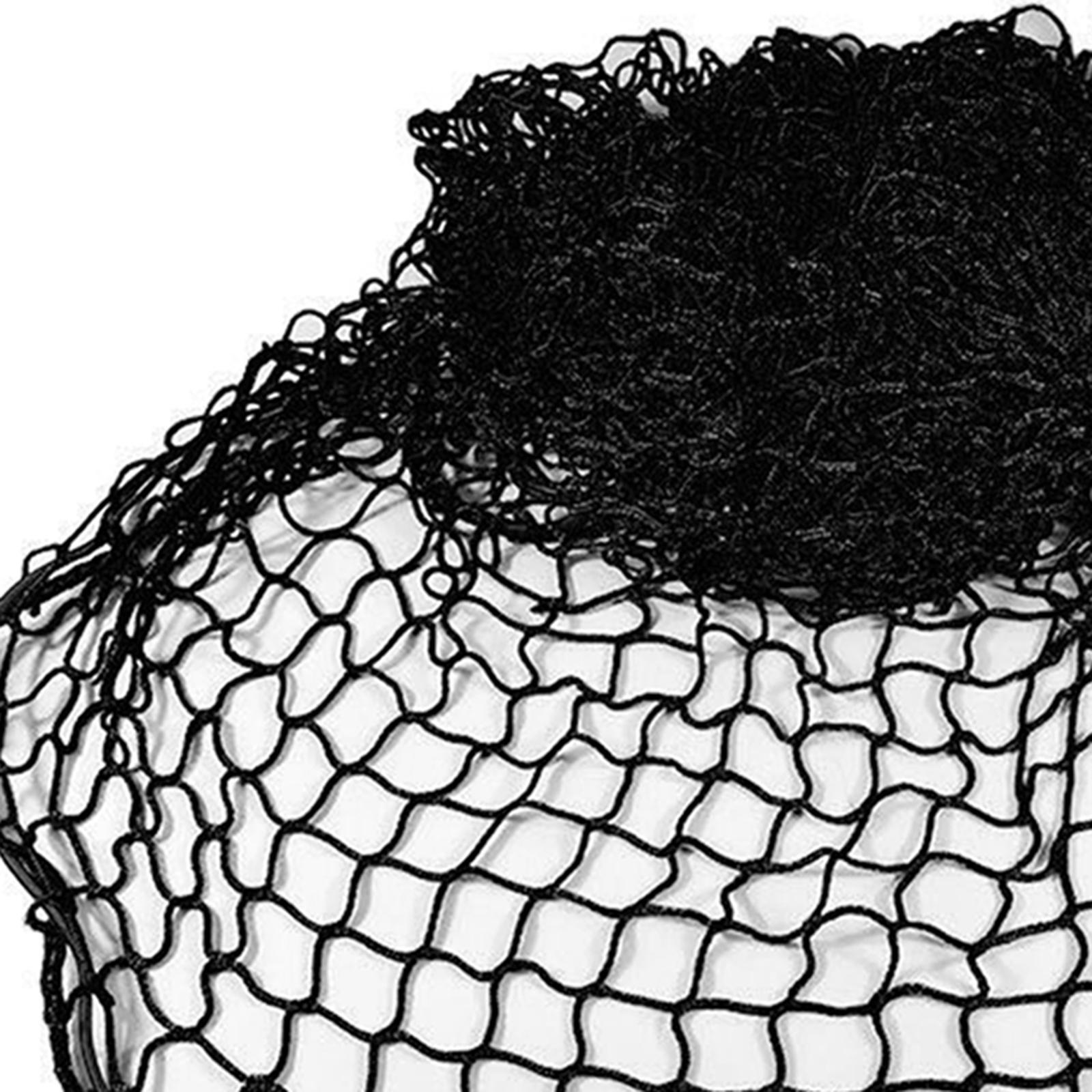 Car Cargo Net Trunk - ตาข่ายคลุมสัมภาระอเนกประสงค์, ตาข่ายคลุมกระเป๋าเดินทาง, ตาข่ายไนลอนสำหรับเดินทางขนาด 2.2x3 เมตร, สีดำ,