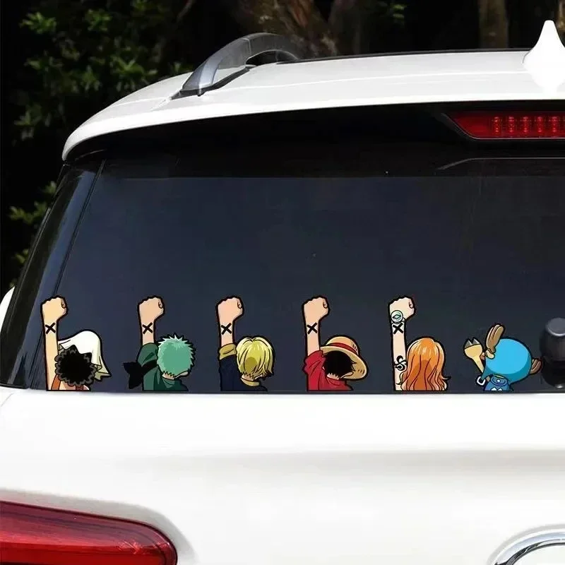 อะนิเมะวันพีซสติกเกอร์ติดรถยนต - Car Accessories Japanese บทวิจารณ์และราคา