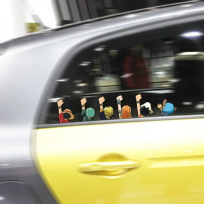 อะนิเมะวันพีซสติกเกอร์ติดรถยนต - Car Accessories Japanese บทวิจารณ์และราคา