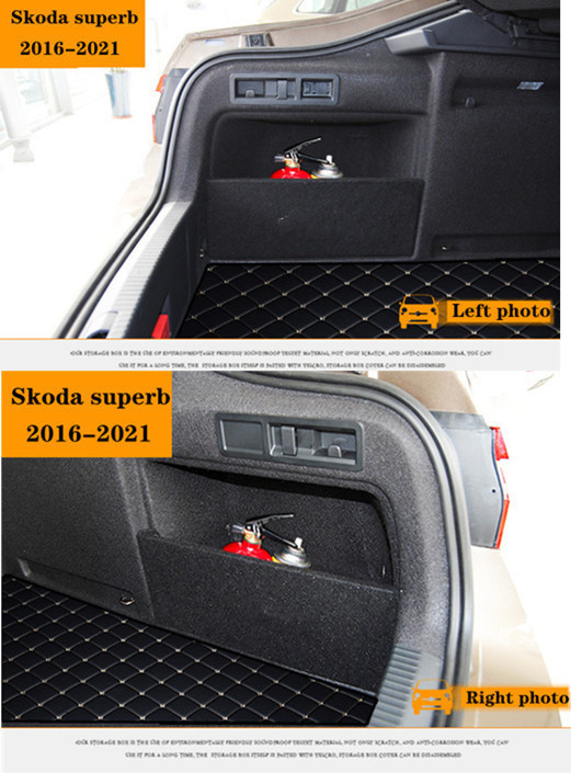 สําหรับ Skoda Octavia Superb R - Car Cargo Net Trunk บทวิจารณ์และราคา