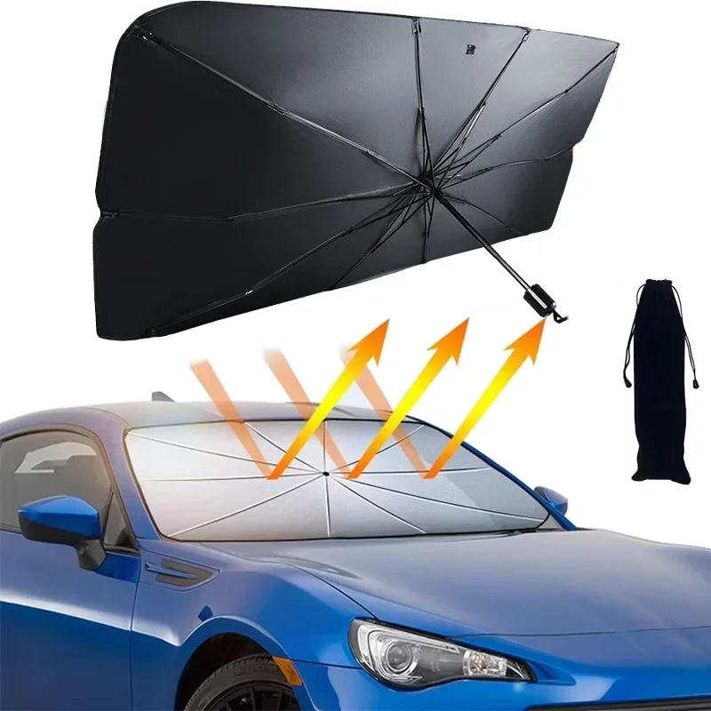 แผ่นบังแดดกระจกรถยนต์แบบพับได้ - Automatic Car Sunshade บทวิจารณ์และราคา
