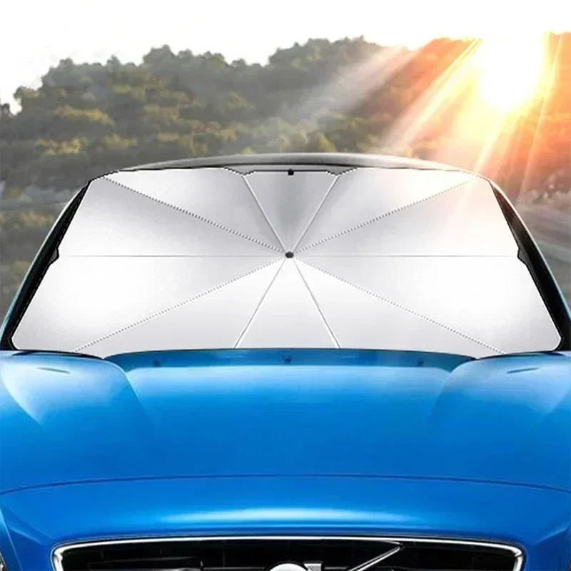 แผ่นบังแดดกระจกรถยนต์แบบพับได้ - Automatic Car Sunshade บทวิจารณ์และราคา