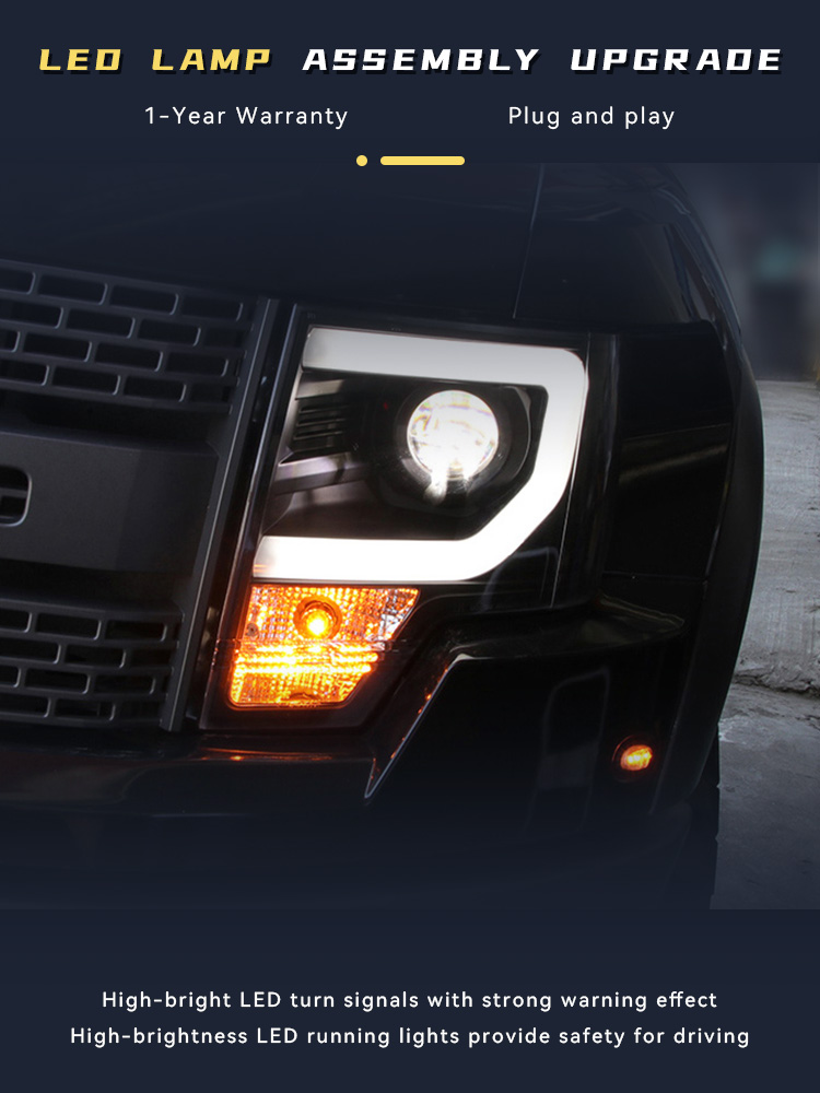 ไฟหน้ารถไฟหน้ารถ Ford Raptor F - Accessories Car Near บทวิจารณ์และราคา