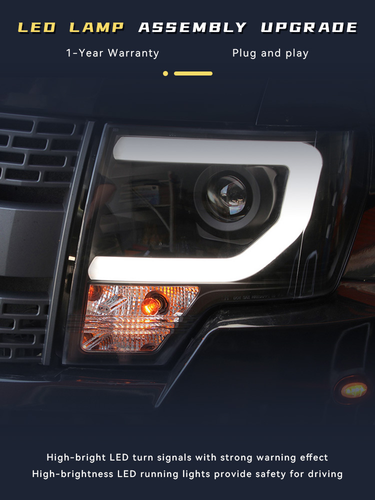 ไฟหน้ารถไฟหน้ารถ Ford Raptor F - Accessories Car Near บทวิจารณ์และราคา