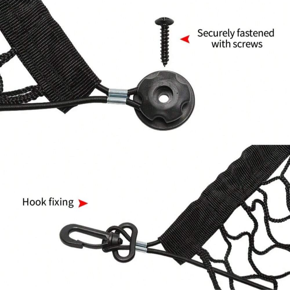 รถ Trunk รั้วสุทธิสุนัขแยกป้อง - Car Cargo Net Trunk บทวิจารณ์และราคา