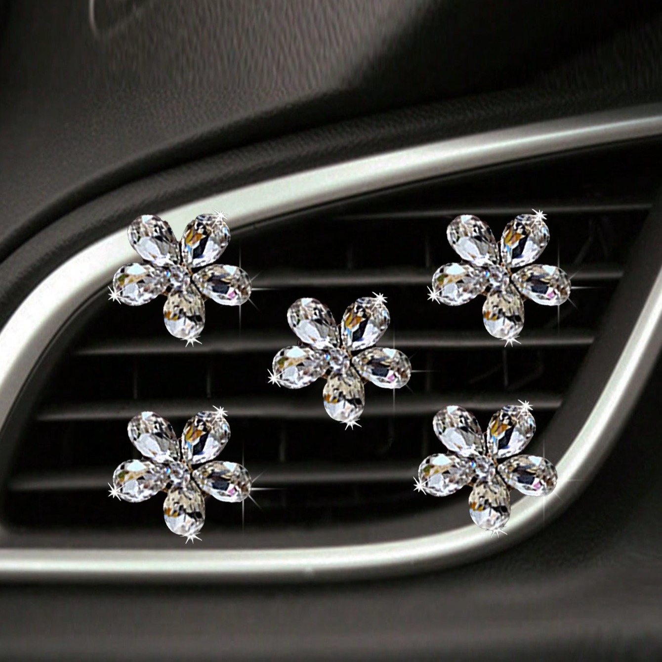 คลิปหนีบช่องแอร์รถยนต์รูปดอกไม - Car Accessories Must Have บทวิจารณ์และราคา