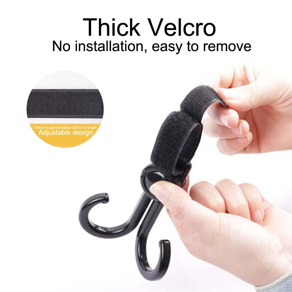 2PCS ตะขอสําหรับรถเข็นเด็กรถเข - Car Accessories Shop บทวิจารณ์และราคา