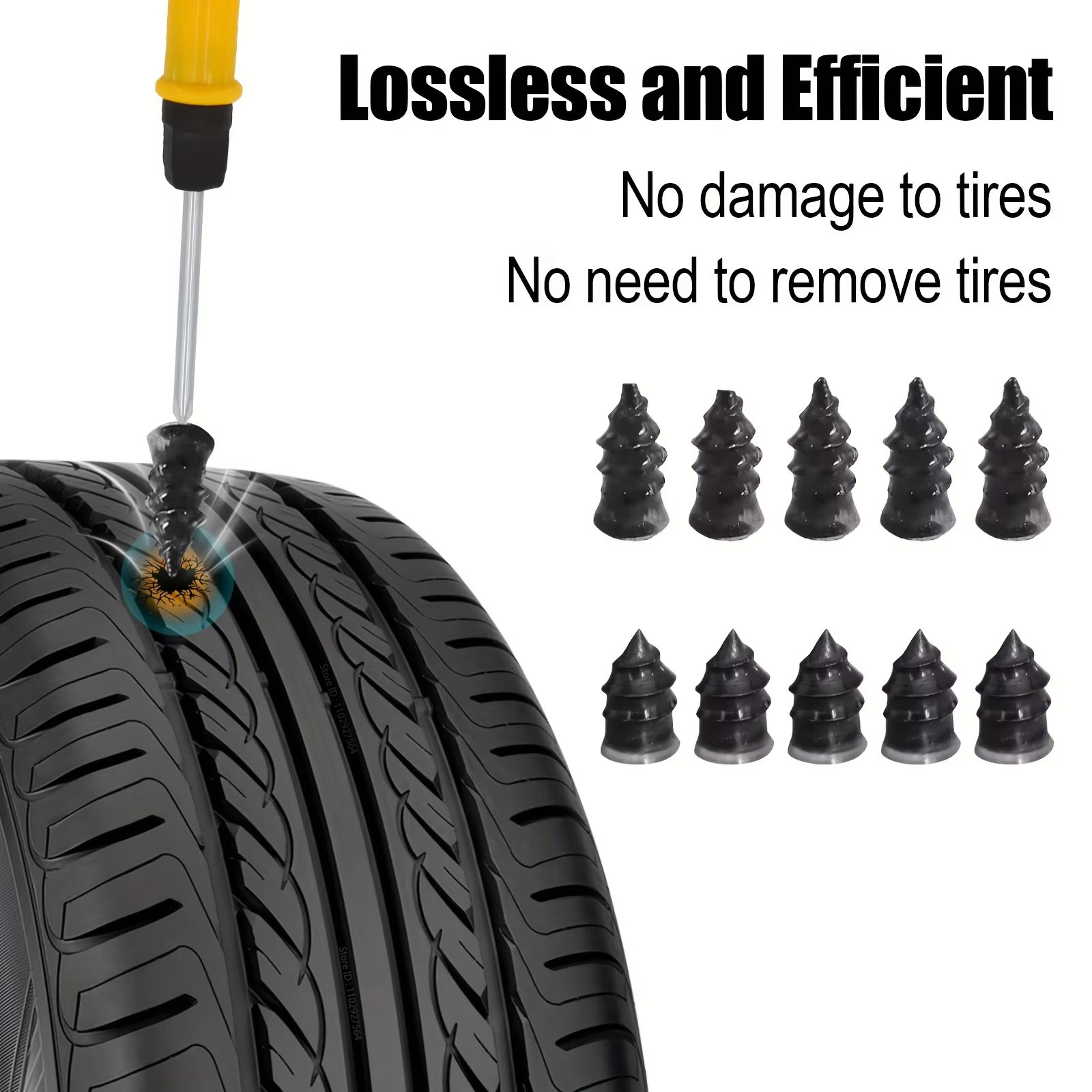 ชุดซ่อมยางรถยนต์ใหม่ อุปกรณ์อุ - Car Emergency Tool Kit บทวิจารณ์และราคา