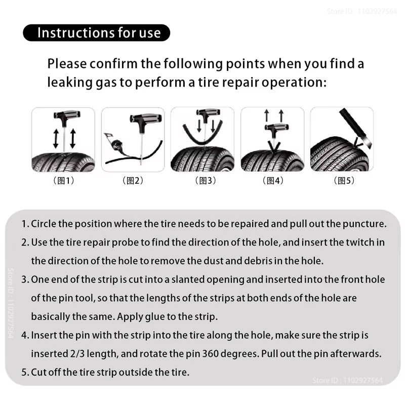 ชุดซ่อมยางรถยนต์ใหม่ อุปกรณ์อุ - Car Emergency Tool Kit บทวิจารณ์และราคา