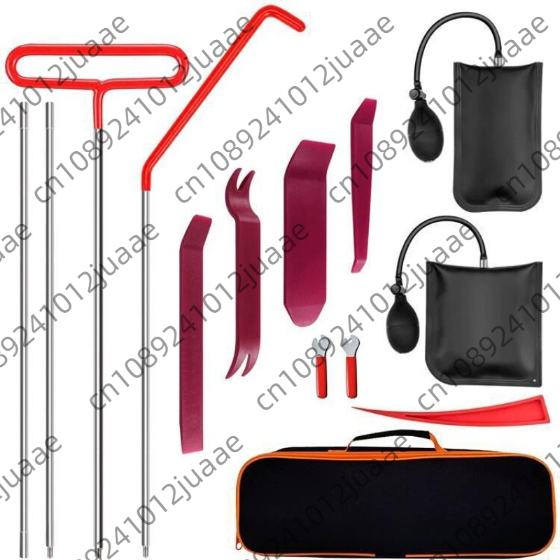 ชุดเครื่องมือเปิดประตูรถยนต์ฉุ - Car Emergency Tool Kit บทวิจารณ์และราคา