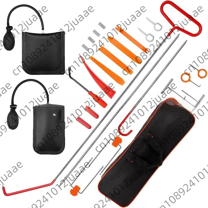 ชุดเครื่องมือเปิดประตูรถยนต์ฉุ - Car Emergency Tool Kit บทวิจารณ์และราคา