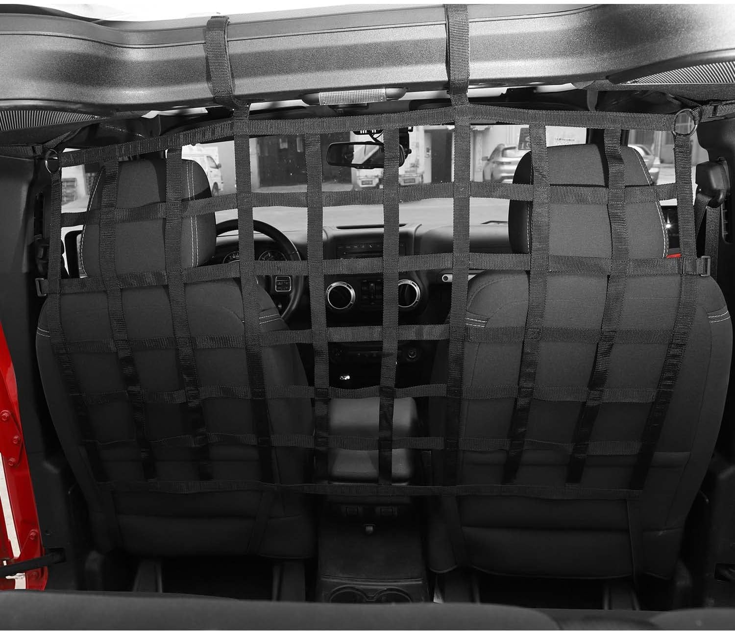 ตาข่ายรถบรรทุกกั้นสุนัขกั้นเพื - Car Cargo Net Trunk บทวิจารณ์และราคา
