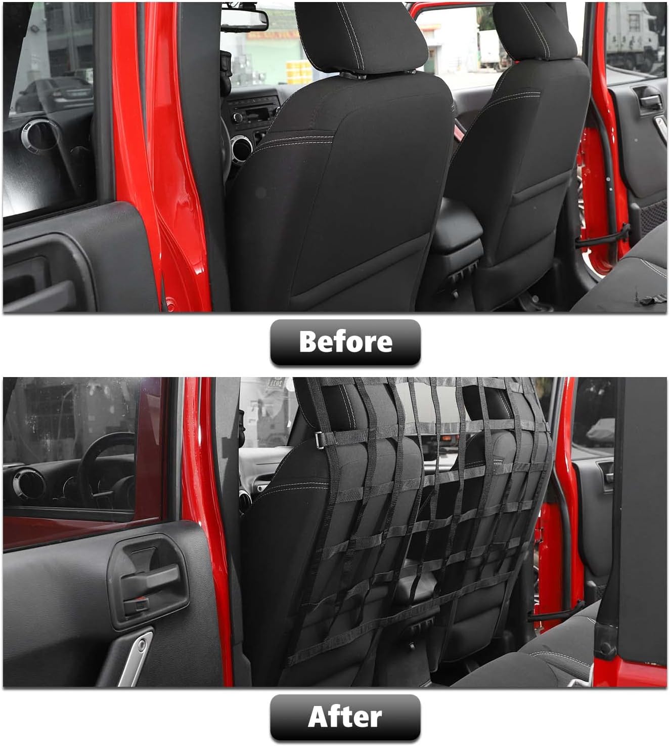 ตาข่ายรถบรรทุกกั้นสุนัขกั้นเพื - Car Cargo Net Trunk บทวิจารณ์และราคา