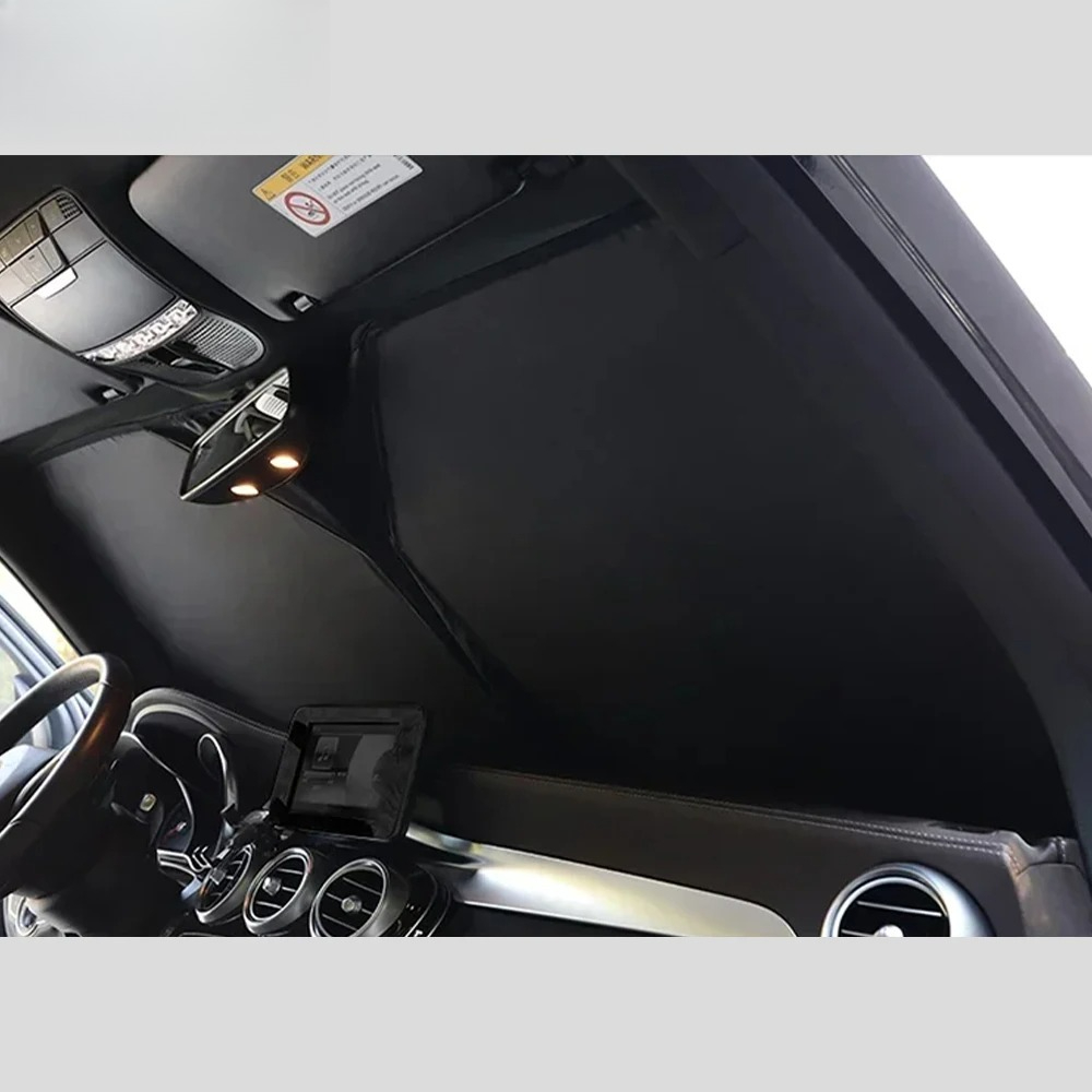 ชุดบังแดดหน้าต่างรถยนต์ สำหรับ - Automatic Car Sunshade บทวิจารณ์และราคา