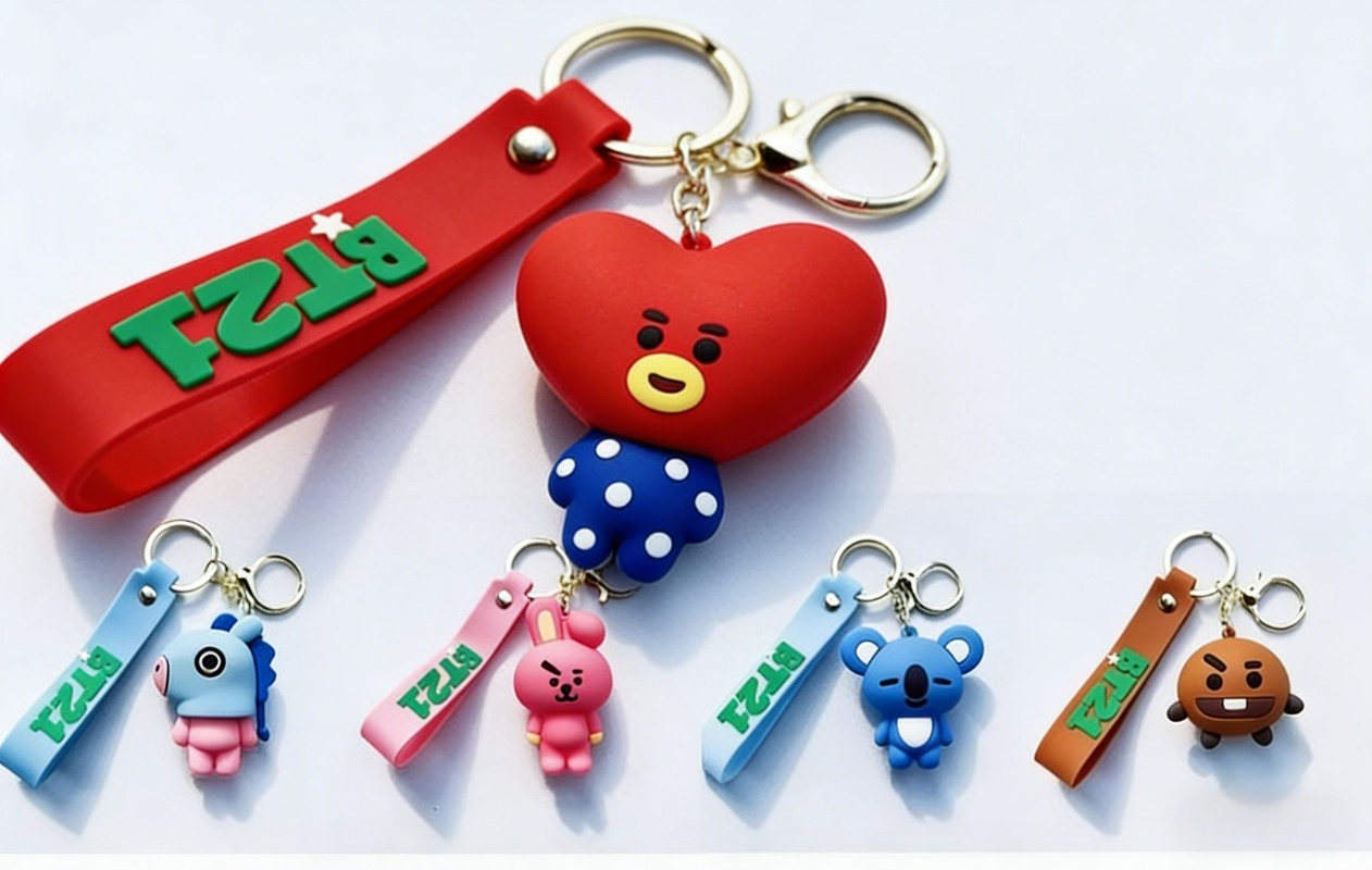 พวงกุญแจ BT21 โคยะ อาร์เจ ชูกี - Car Accessories Japanese บทวิจารณ์และราคา