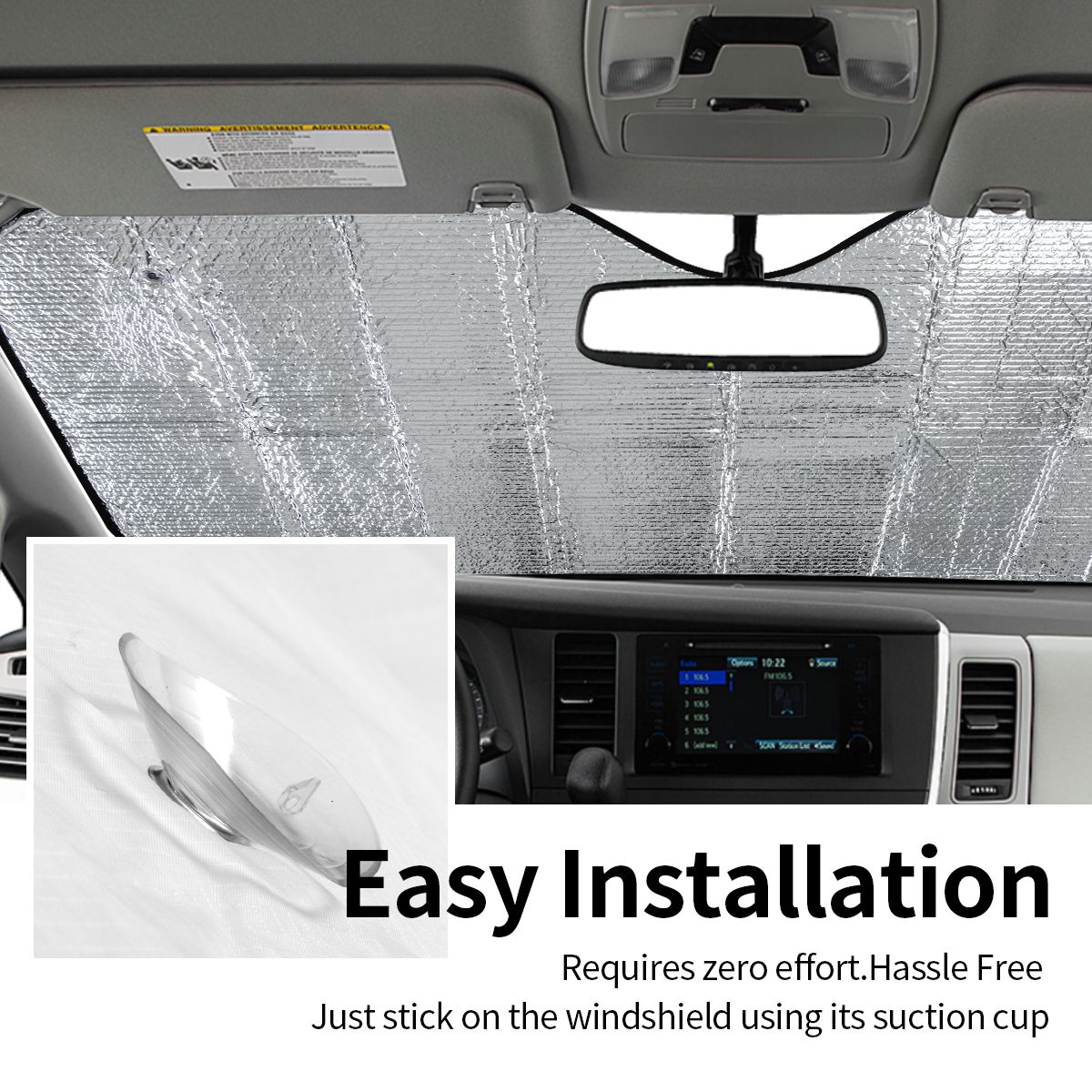 Snoopys Smile Giggle Laugh Win - Automatic Car Sunshade บทวิจารณ์และราคา