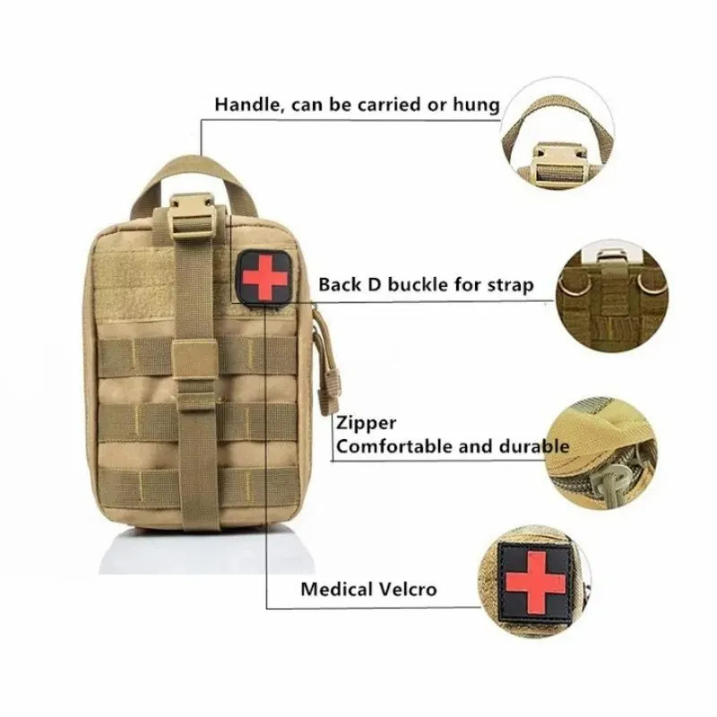 ยุทธวิธีชุดปฐมพยาบาลถุงแพทย์ฉุ - Car Emergency Tool Kit บทวิจารณ์และราคา