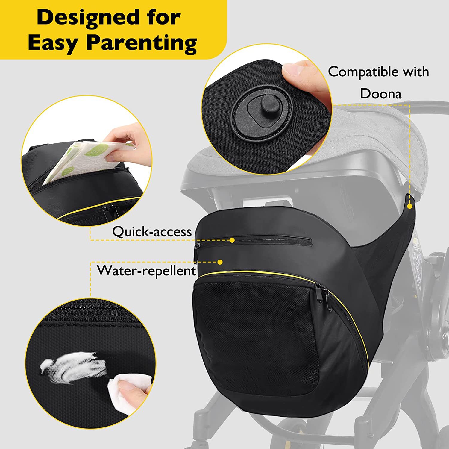 รถเข็นเด็กกระเป๋าเก็บรถเด็กที่ - Car Accessories Shop บทวิจารณ์และราคา