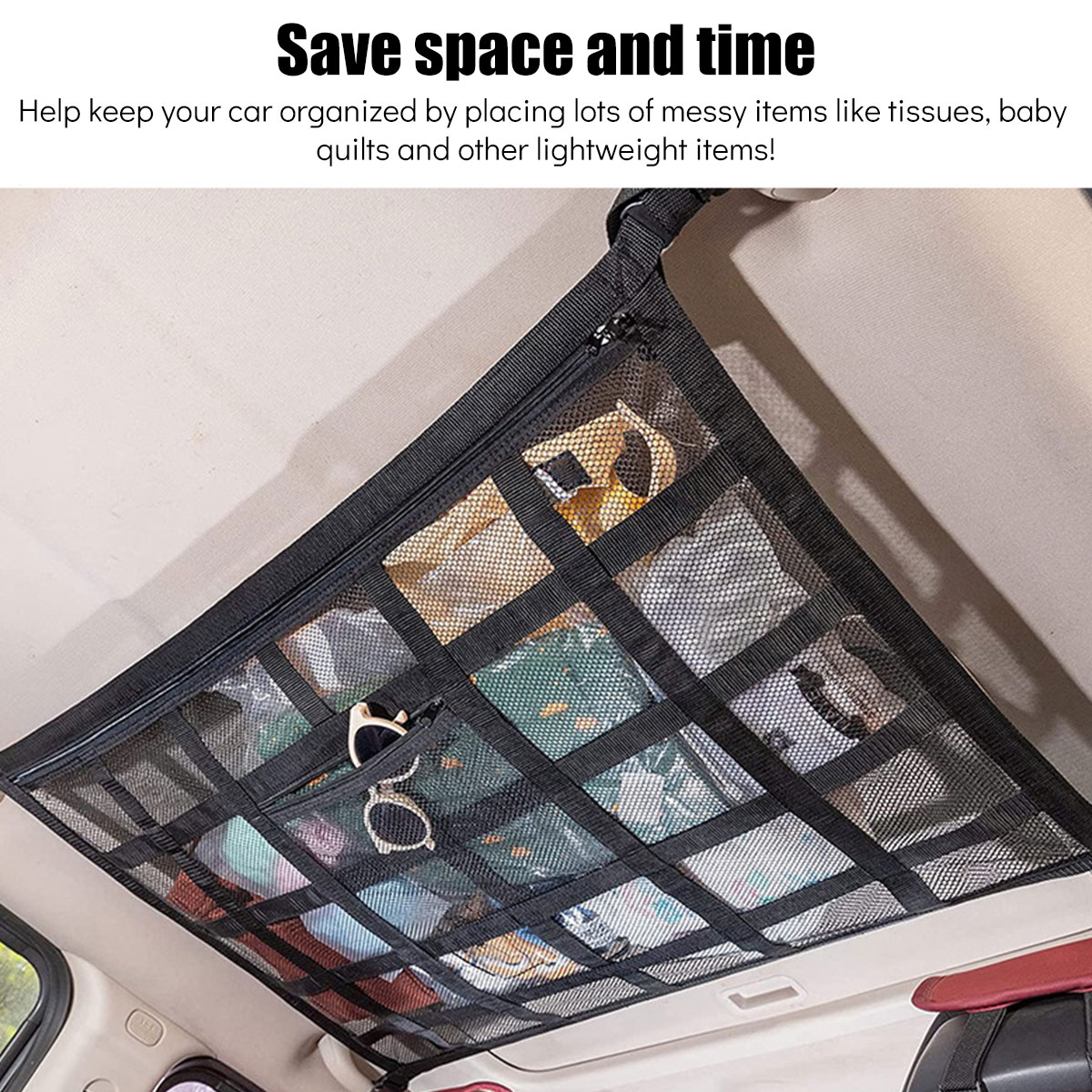 เพดานรถ Cargo NET Strong รับน้ - Car Cargo Net Trunk บทวิจารณ์และราคา
