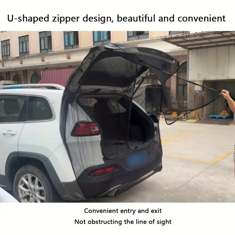 มุ้งกันยุงสำหรับรถแคมป์เปอร์ ข - Car Cargo Net Trunk บทวิจารณ์และราคา