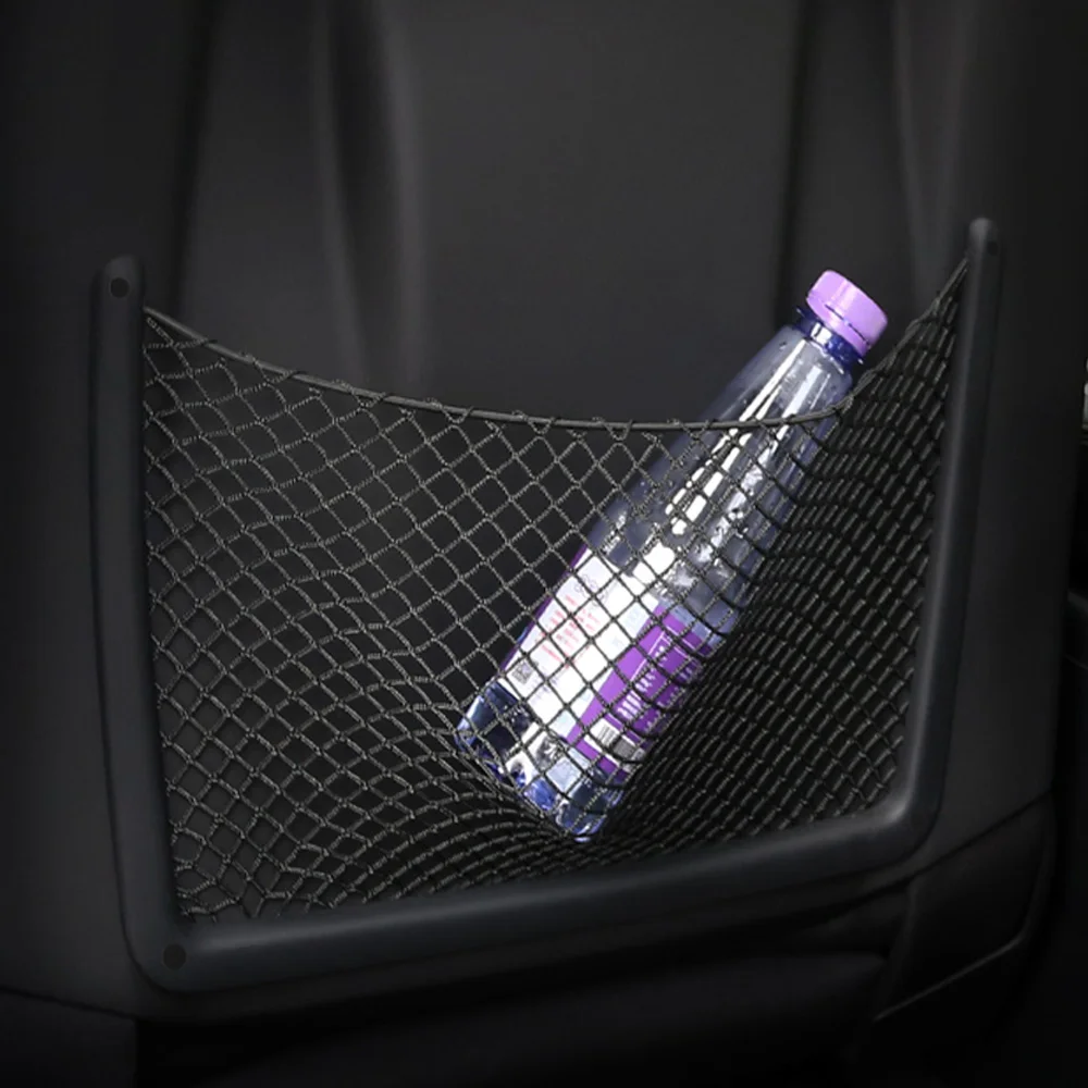 รถที่นั่งด้านหลังกลับ String ส - Car Cargo Net Trunk บทวิจารณ์และราคา