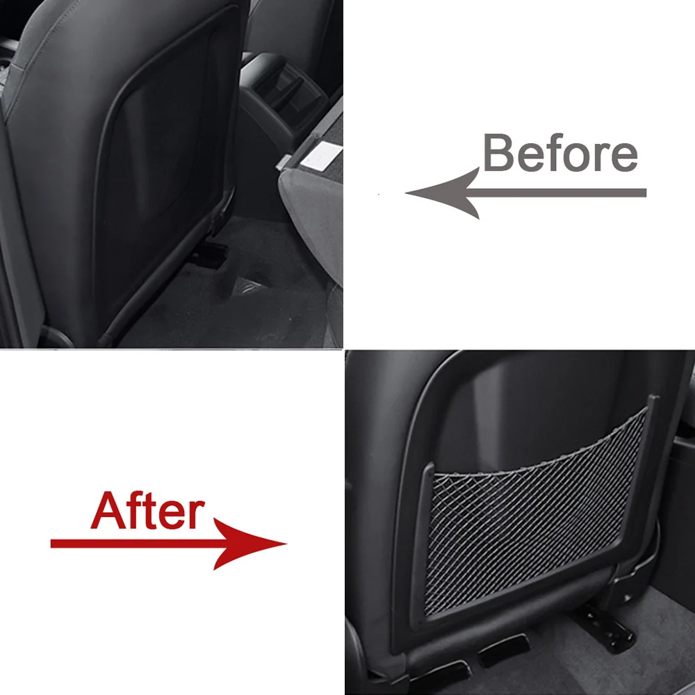 รถที่นั่งด้านหลังกลับ String ส - Car Cargo Net Trunk บทวิจารณ์และราคา