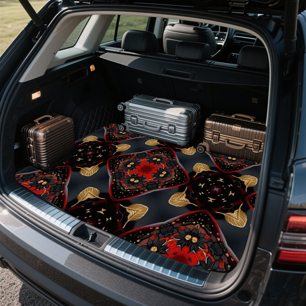 แผ่นรองท้ายรถ 1 ชิ้น พร้อมลายพ - Car Accessories Must Have บทวิจารณ์และราคา