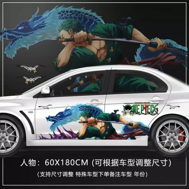 สติกเกอร์วันพีซตกแต่งตัวถังรถย - Car Accessories Japanese บทวิจารณ์และราคา